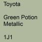 Preview: Toyota, Green Potion Metallic, 1J1.